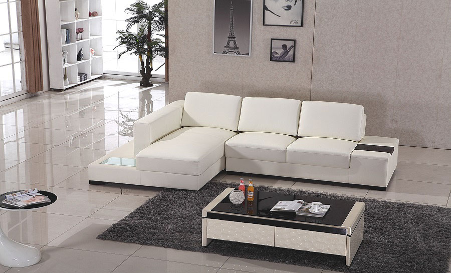 Park Ave Leather Sofa Lounge Set